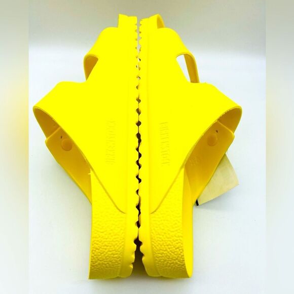 NWT Birkenstock ArizonaVibrant Unisex Sandals-Banana-42/270 Germany - Picture 6 of 10